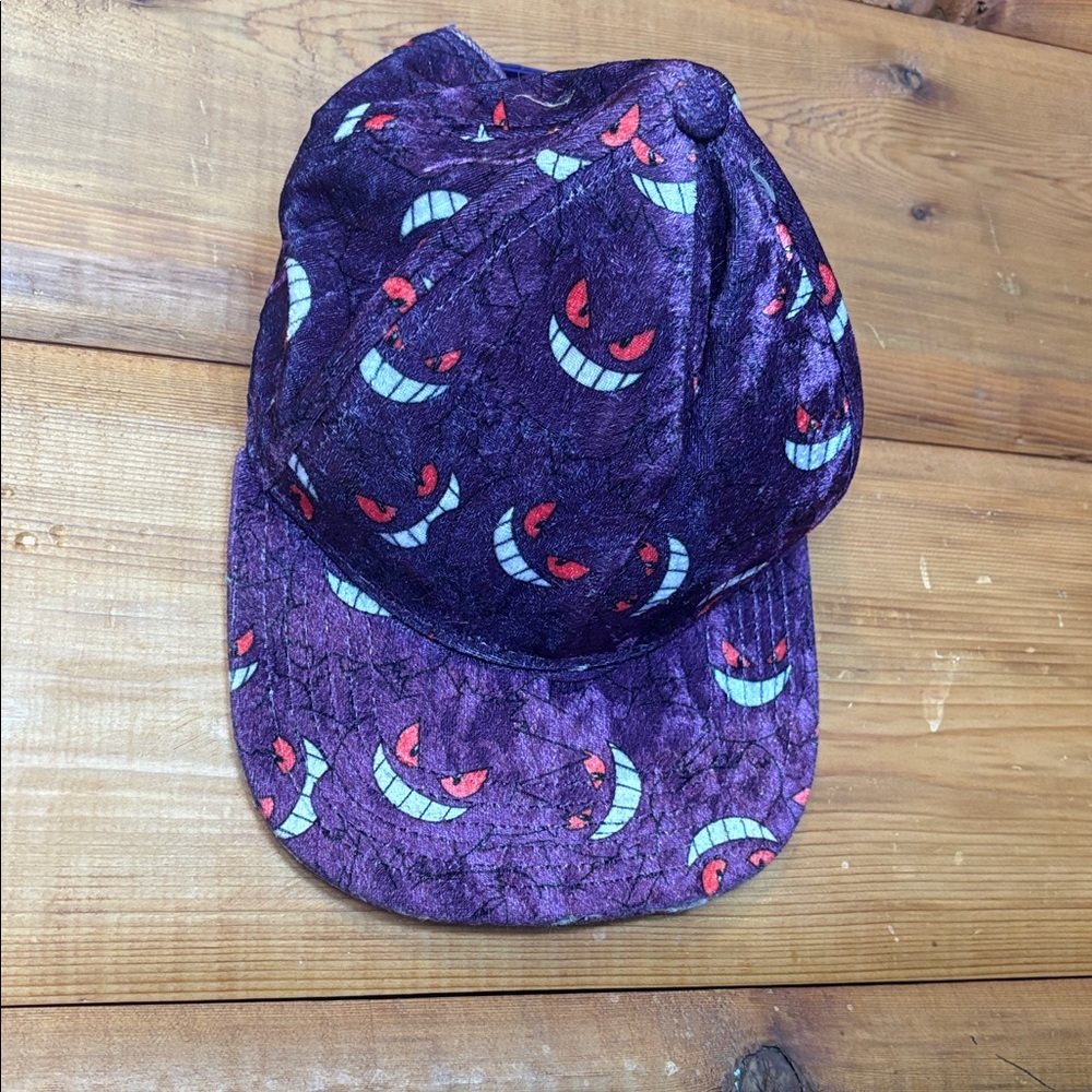2016 Pokémon Gengar,  Velvet Purple Snapback Hat